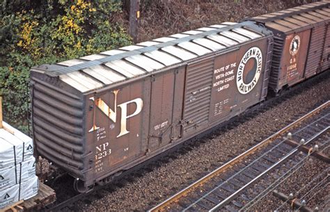 northern pacific steel 40 ft box cars|ps 1 40' box cars.